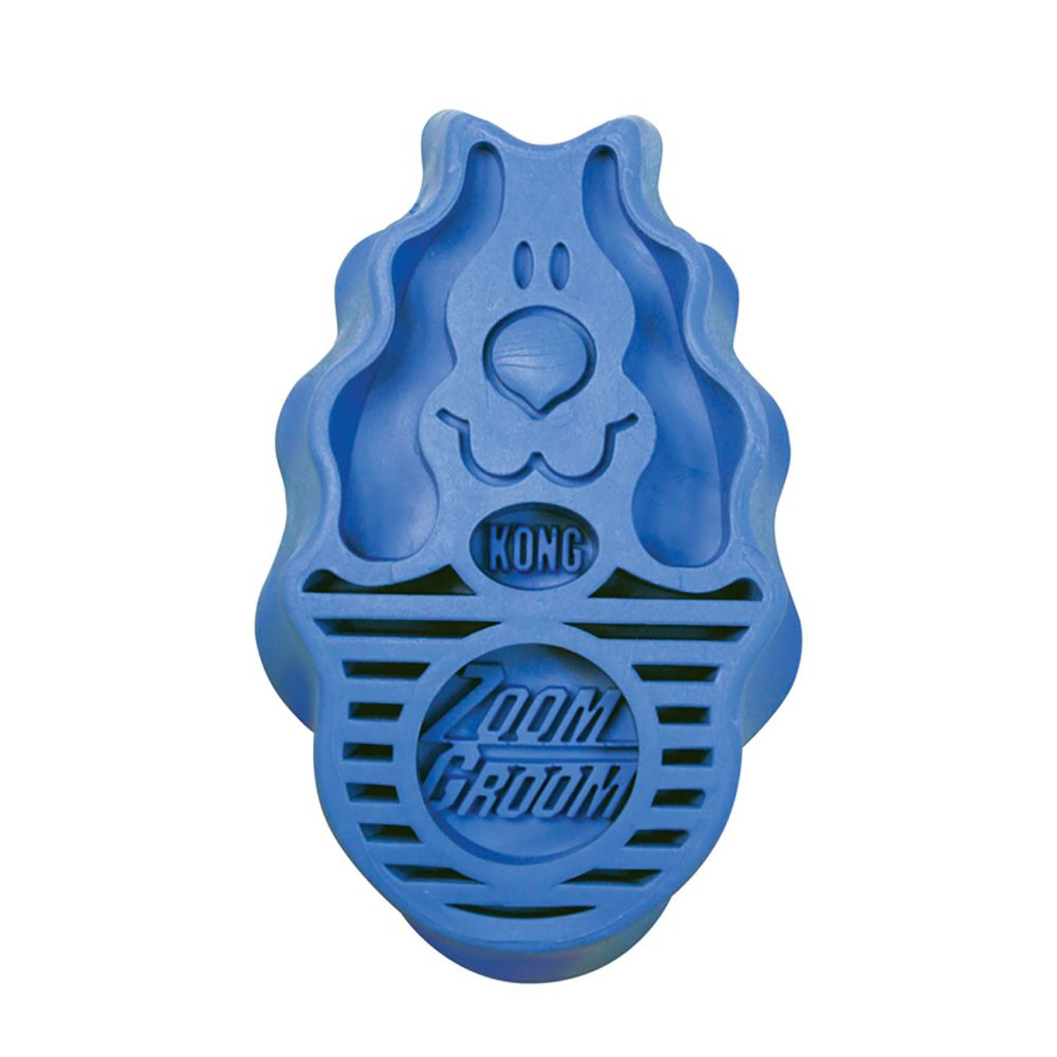 Kong Zoomgroom - Large - Boysenberry - Dog Toy