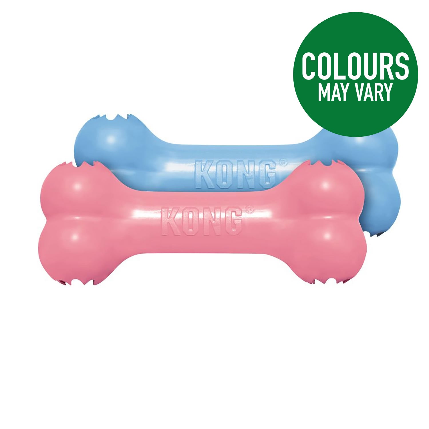 Kong Puppy Goodie Bone - Small - Assorted - Dog Toy