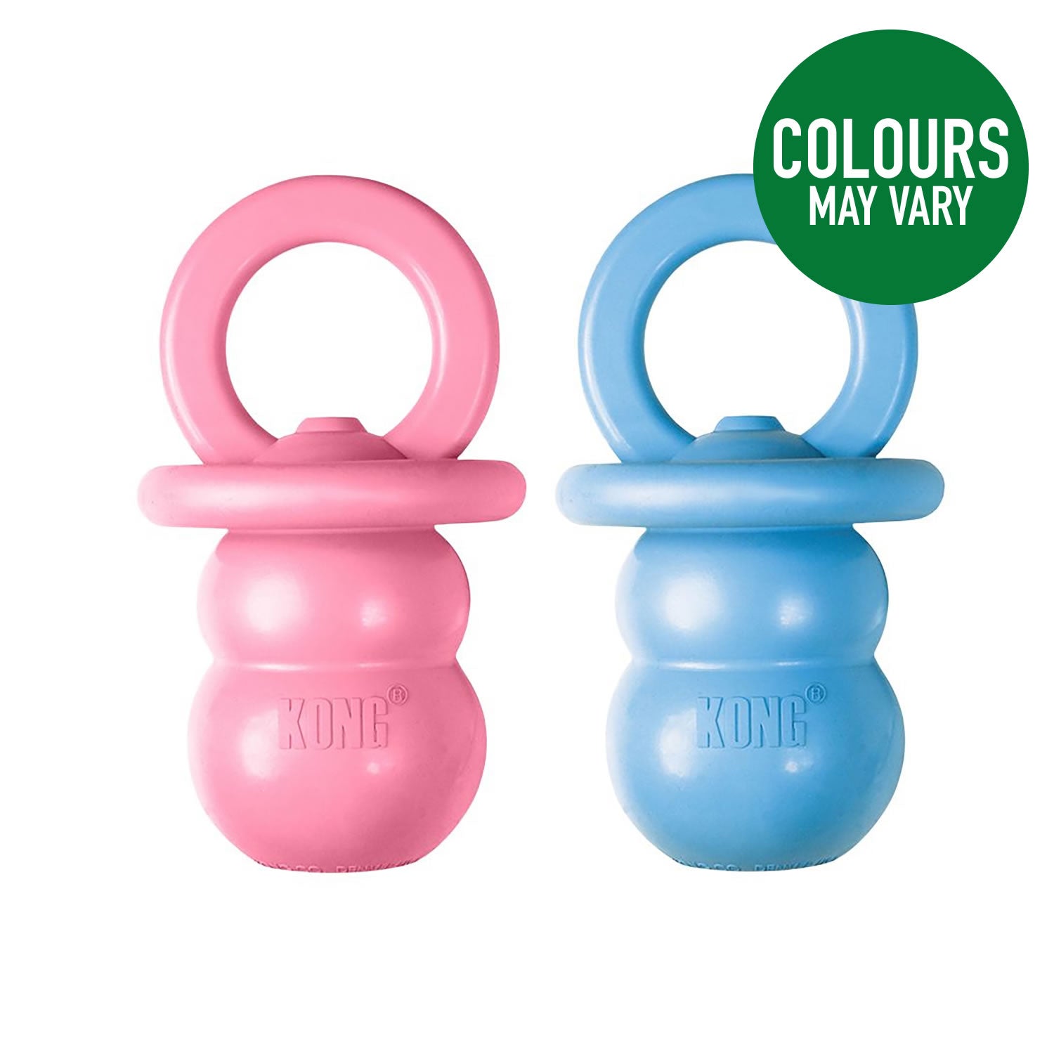 Kong Puppy Binkie - Medium - Assorted - Dog Toy