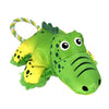 Kong Cozie Tuggz Alligator - Medium/Large - Green - Dog Toy
