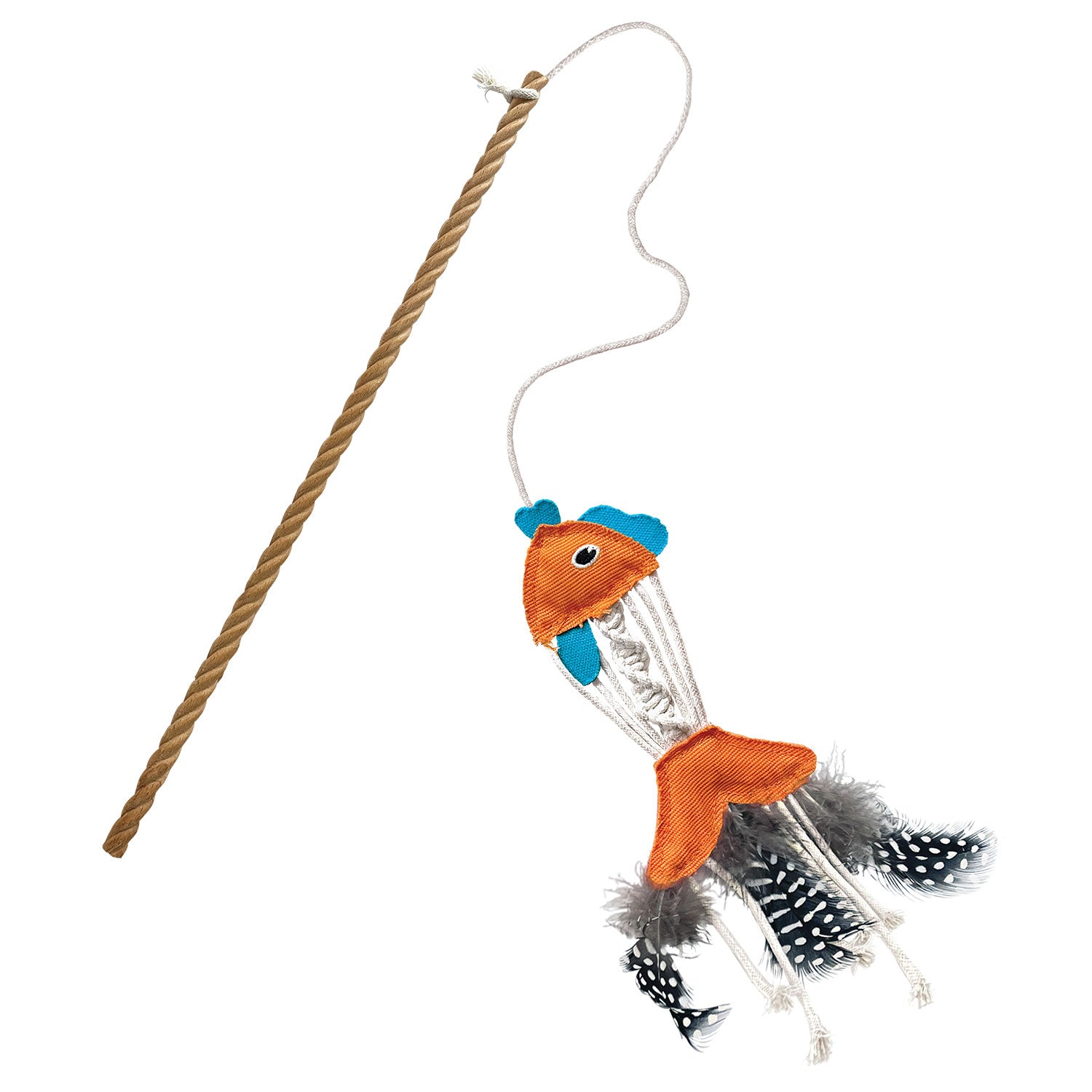 Kong Cat Naturals Teaser Fish - Cat Toy