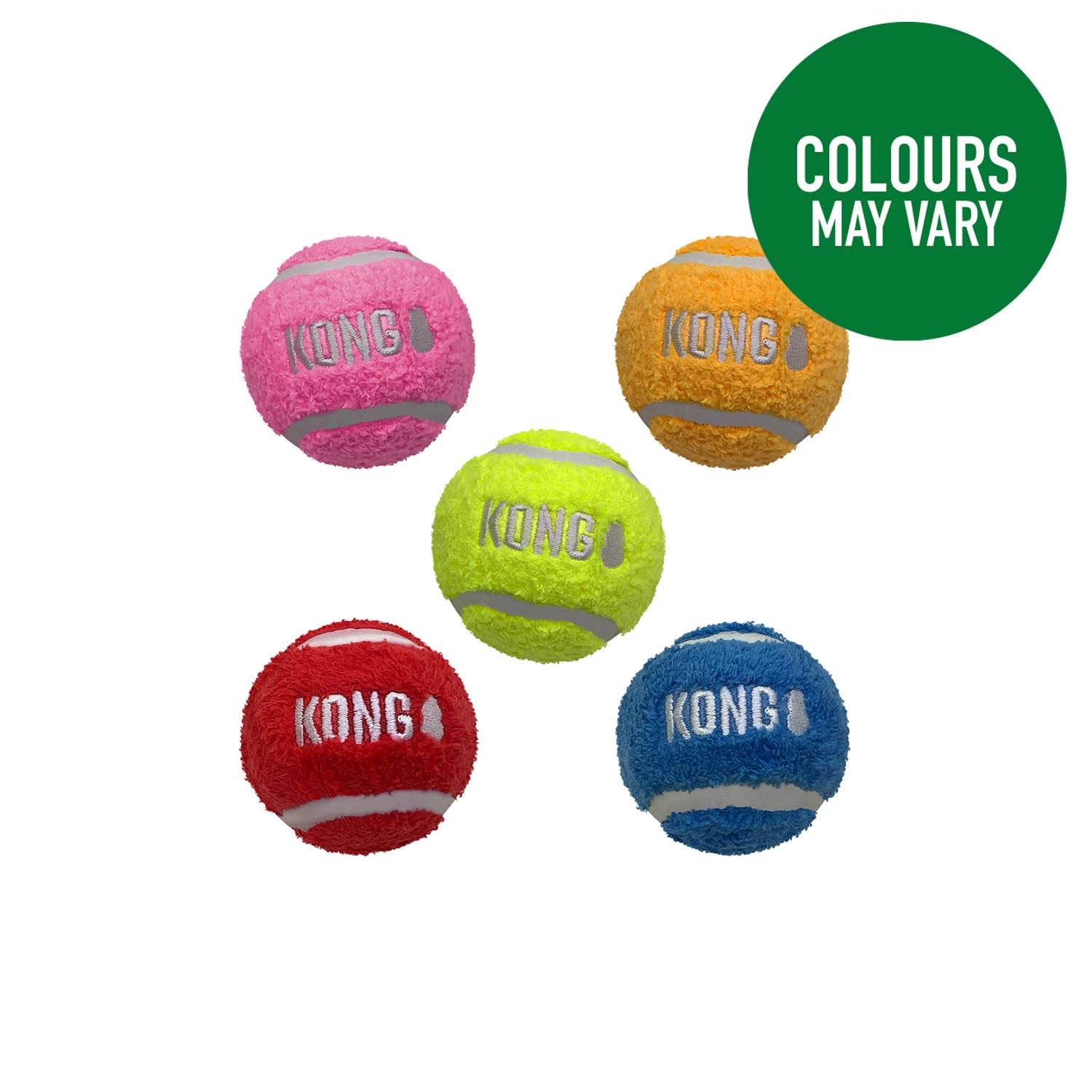 Kong Sport Softies Ball Single - Medium - Assorted - Dog Toy