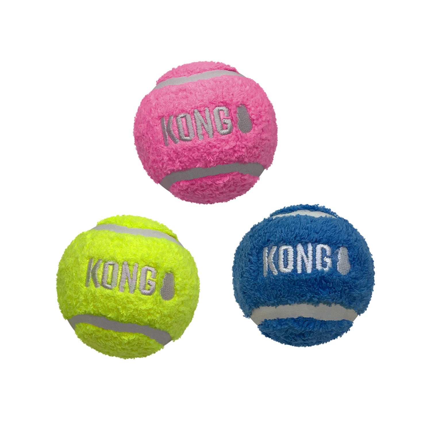 Kong Sport Softies Balls Pack - Small X 3 Pack - Dog Toy