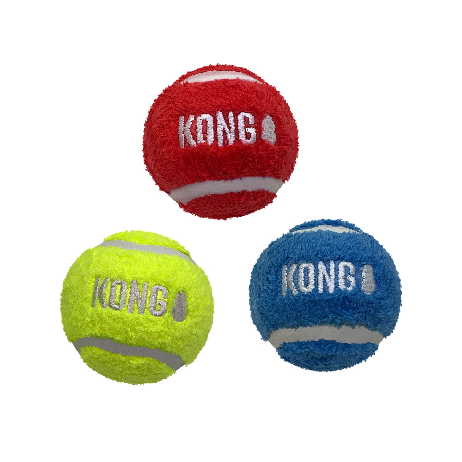 Kong Sport Softies Balls Pack - Medium X 3 Pack - Dog Toy