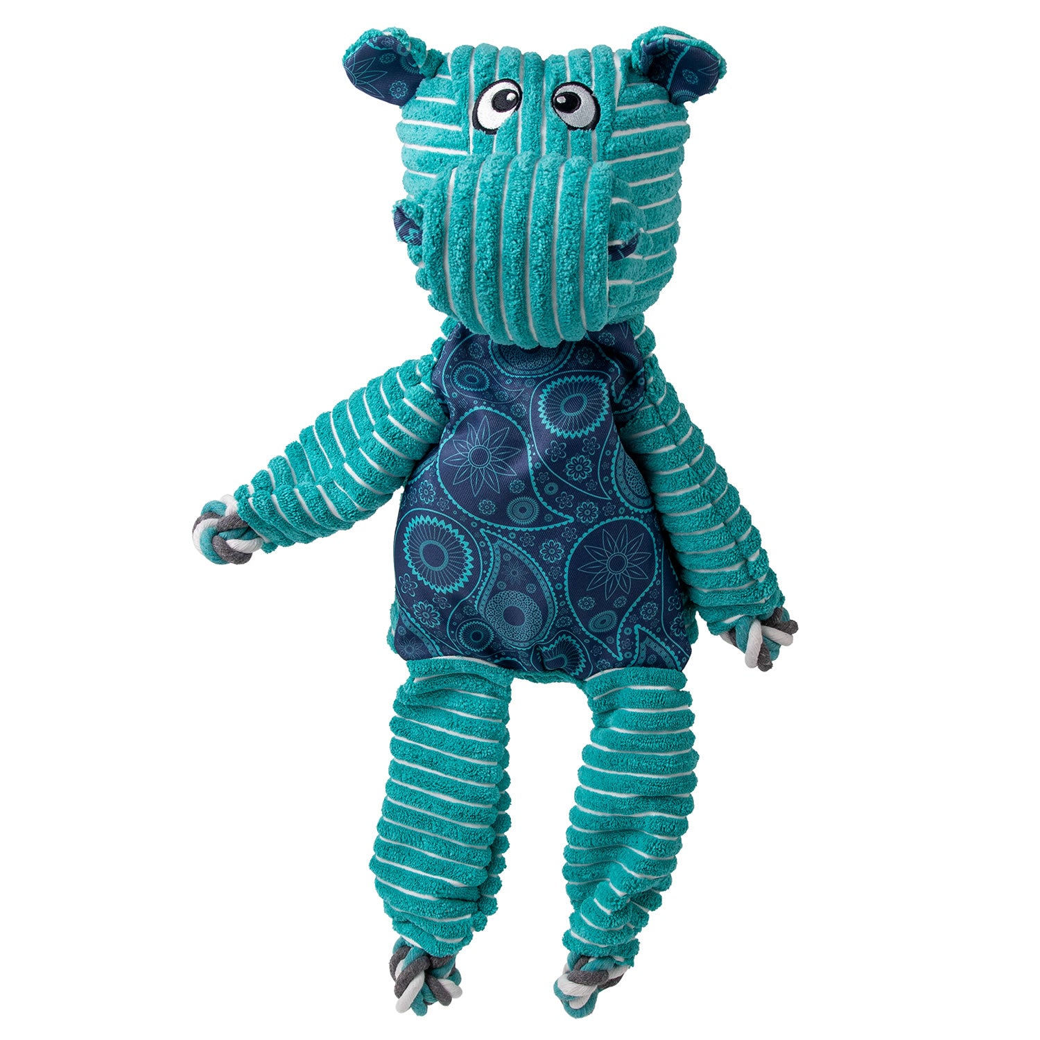 Kong Floppy Knots Jumbo Hippo - Xlarge - Dog Toy