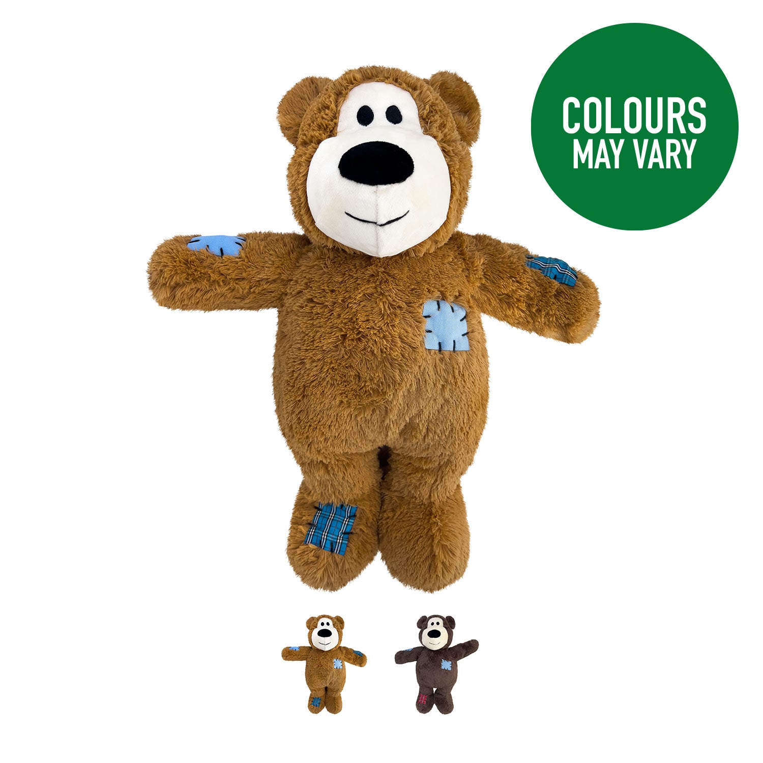 Kong Wild Knots Jumbo Bear Assorted - Xlarge - Assorted - Dog Toy