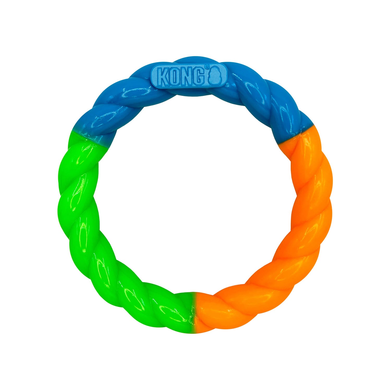 Kong Twistz High-Viz Ring - Small - Dog Toy