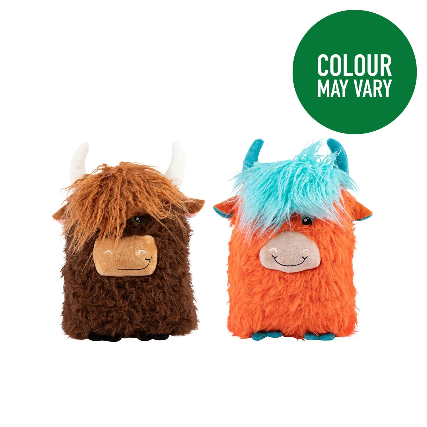 Kong Comfort Jumbo Highland Cow - Xlarge - Assorted - Dog Toy