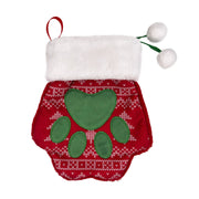 Kong Holiday Stocking Paw - Large - Dog Toy