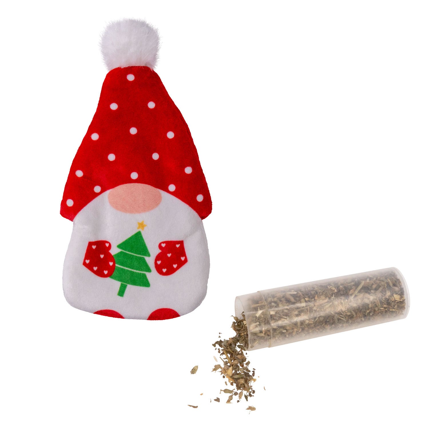 Kong Holiday Cat Refillables Gnome - Cat Toy