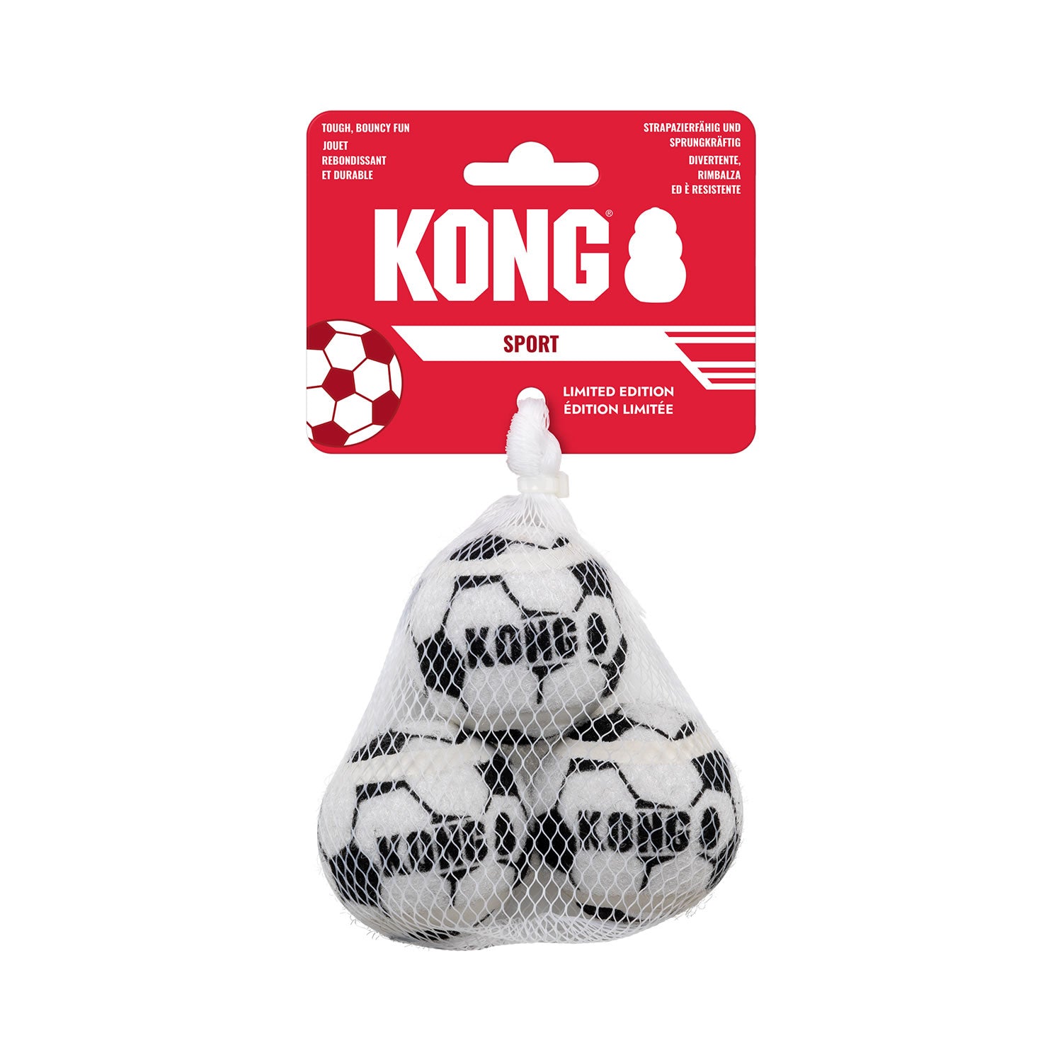 Kong Sport Soccer Balls - Small - Dog Toy