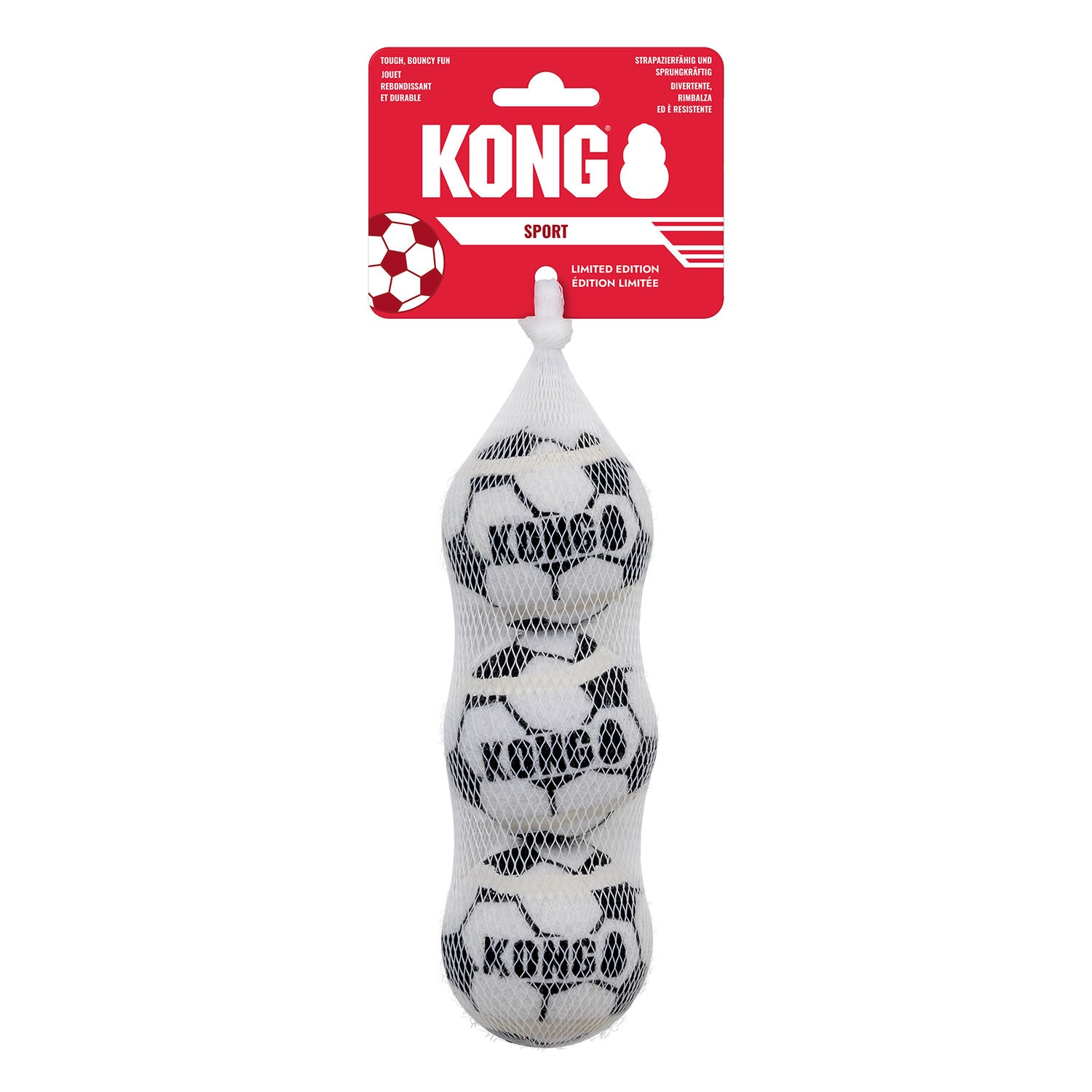 Kong Sport Soccer Balls - Medium - Dog Toy