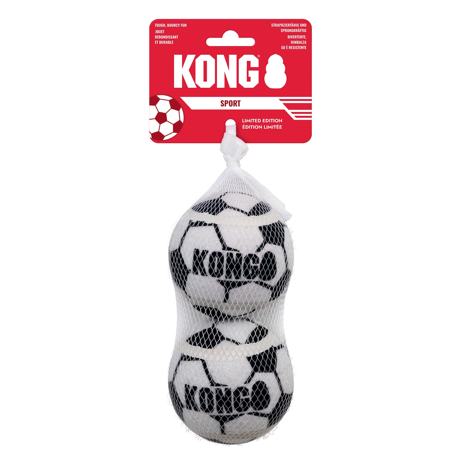 Kong Sport Soccer Balls - Large - Dog Toy