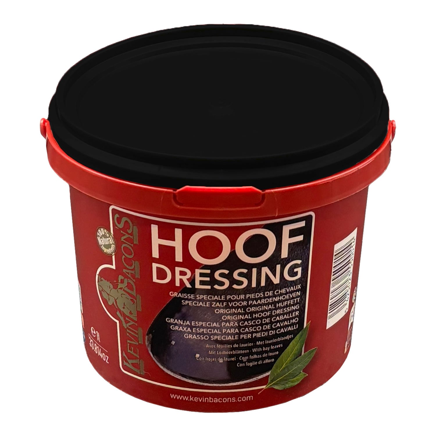 Kevin Bacon's Hoof Dressing - Black (Ash Based), 1 litre
