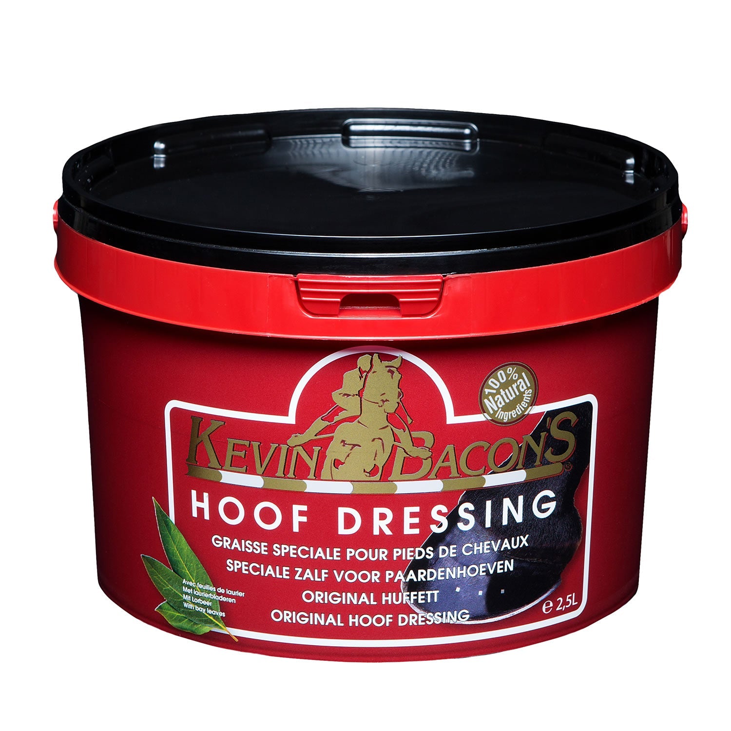 Kevin Bacon's Hoof Dressing - Black (Ash Based), 2.5 litre