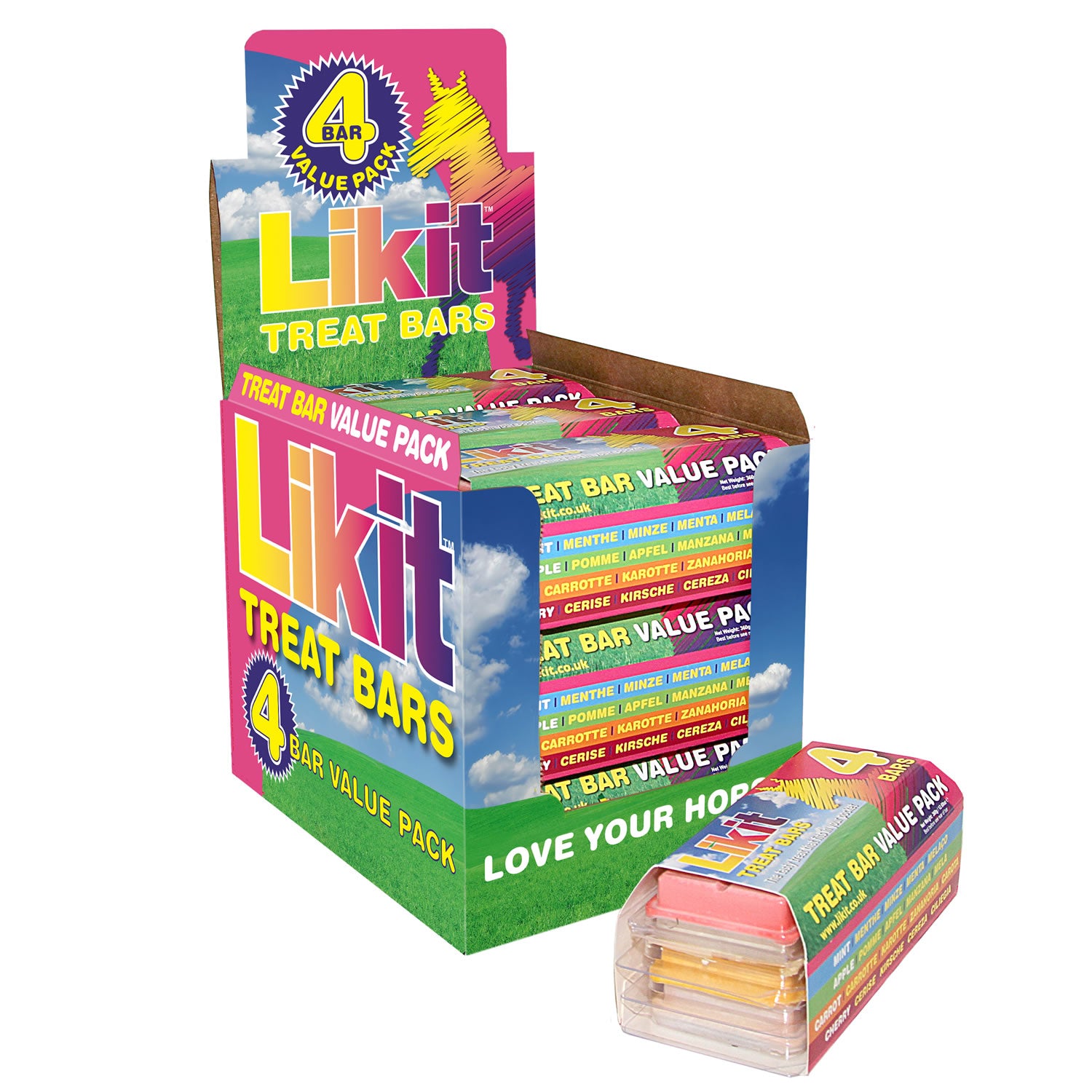 Likit Treat Bar Value Pack - 9 Pack - Assorted