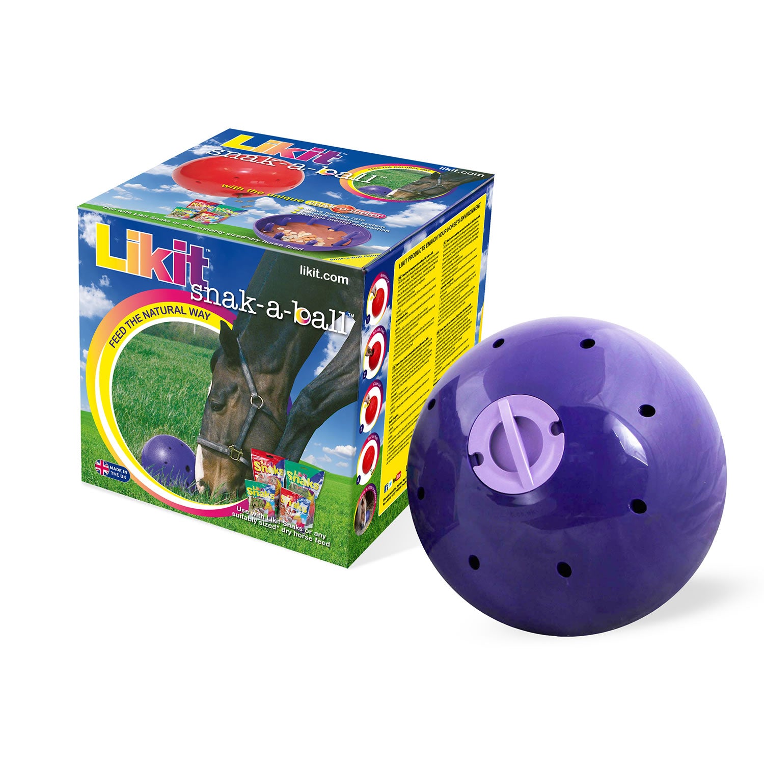 Likit Snak-A-Ball - Purple