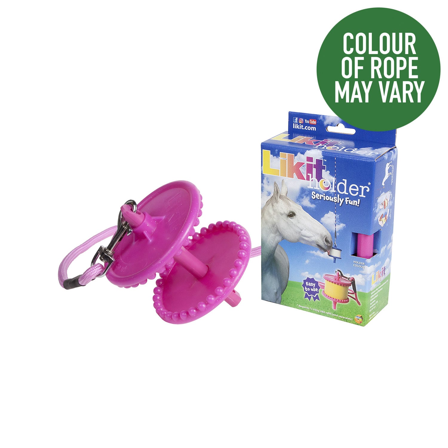 Likit Holder - Glitter Pink