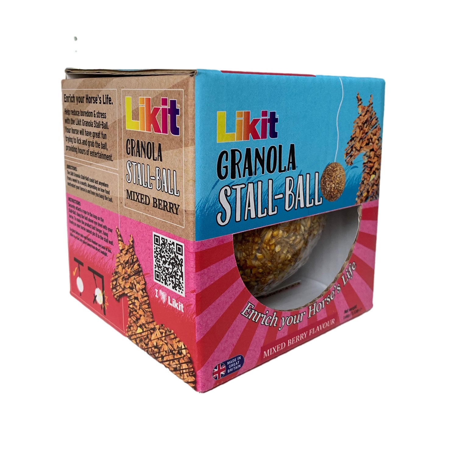 Likit Granola Stall-Ball - 1.6 Kg - Mixed Berry