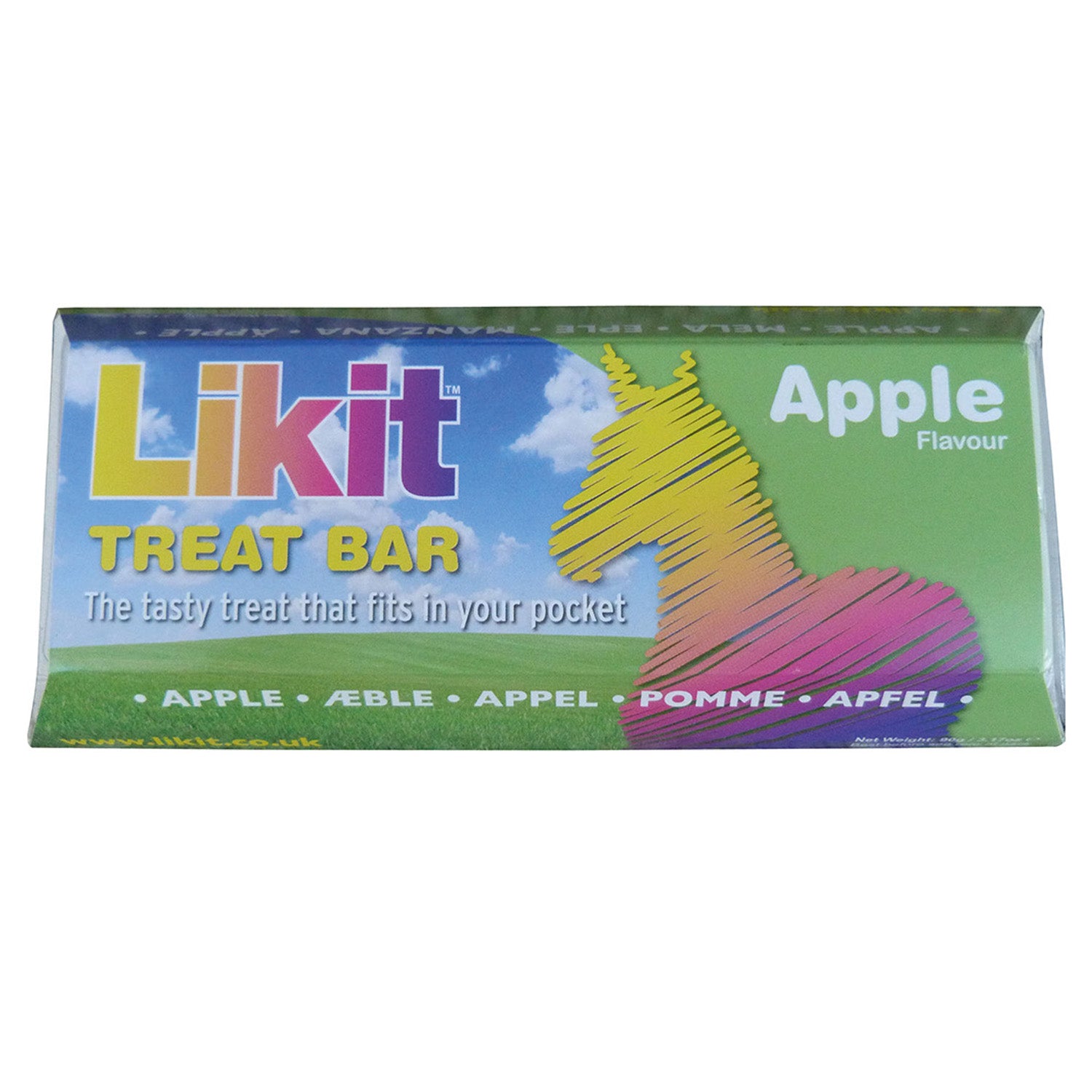 Likit Treat Bar - 90 Gm X 24 Pack - Apple