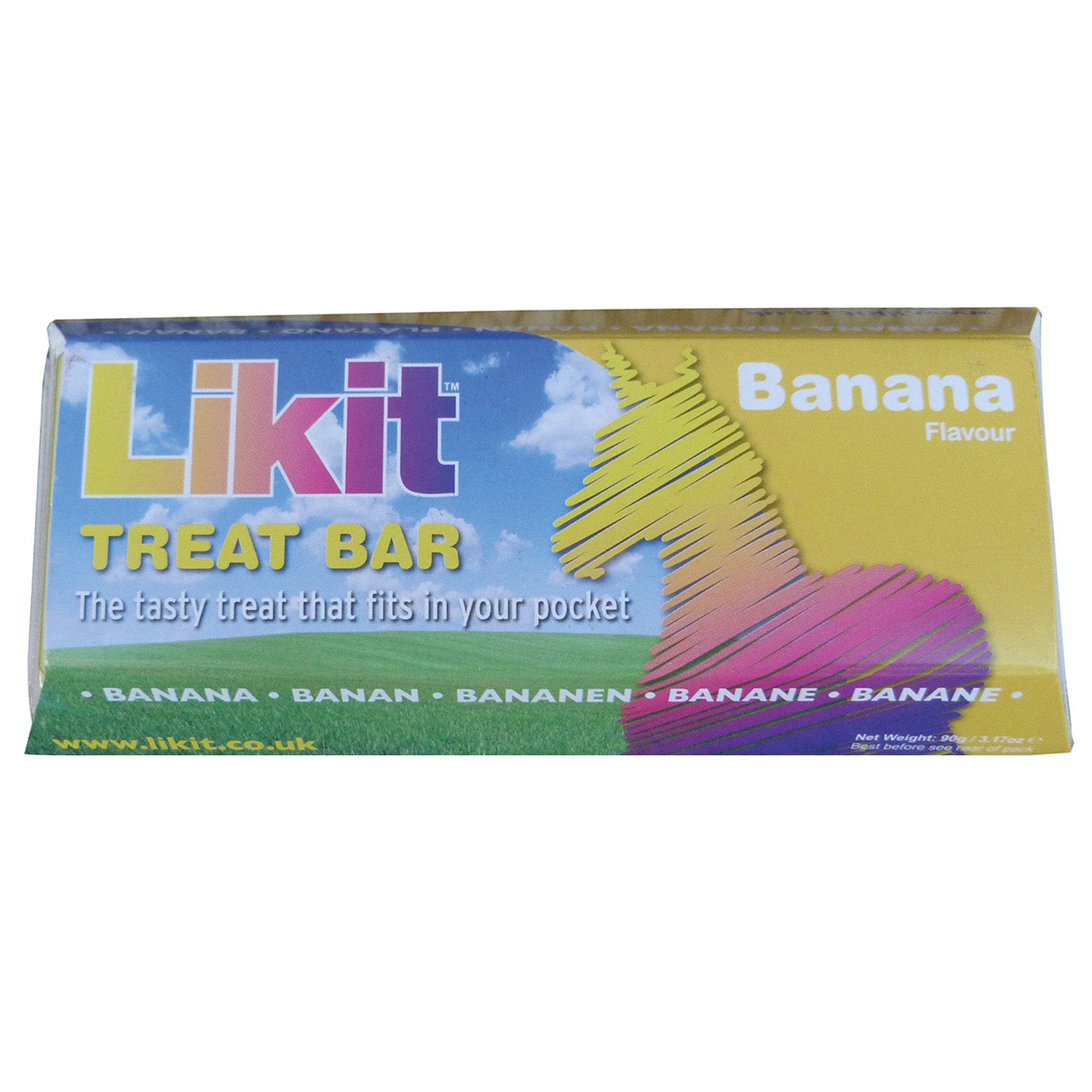 Likit Treat Bar - 90 Gm X 24 Pack - Banana