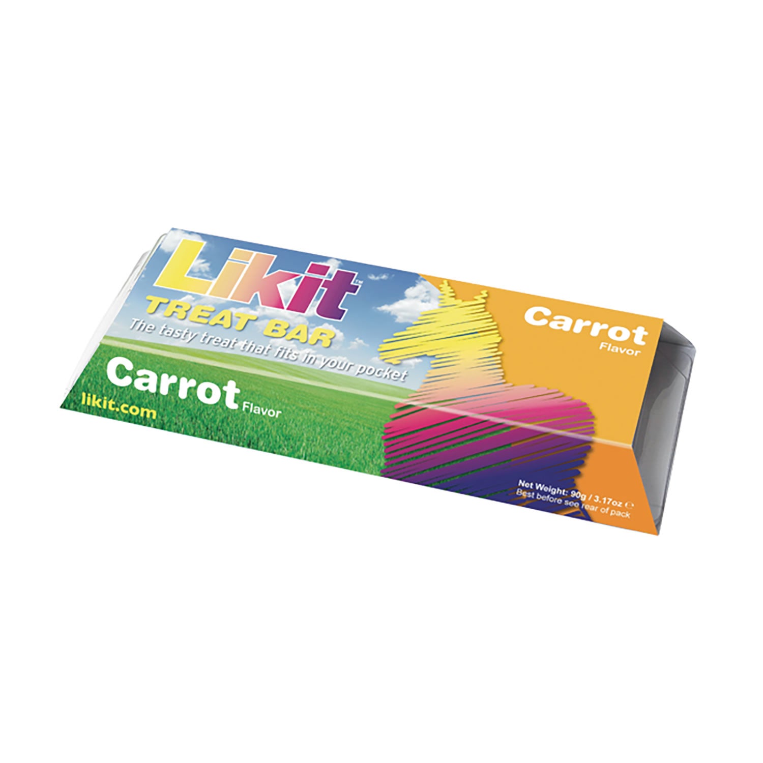Likit Treat Bar - 90 Gm X 24 Pack - Carrot