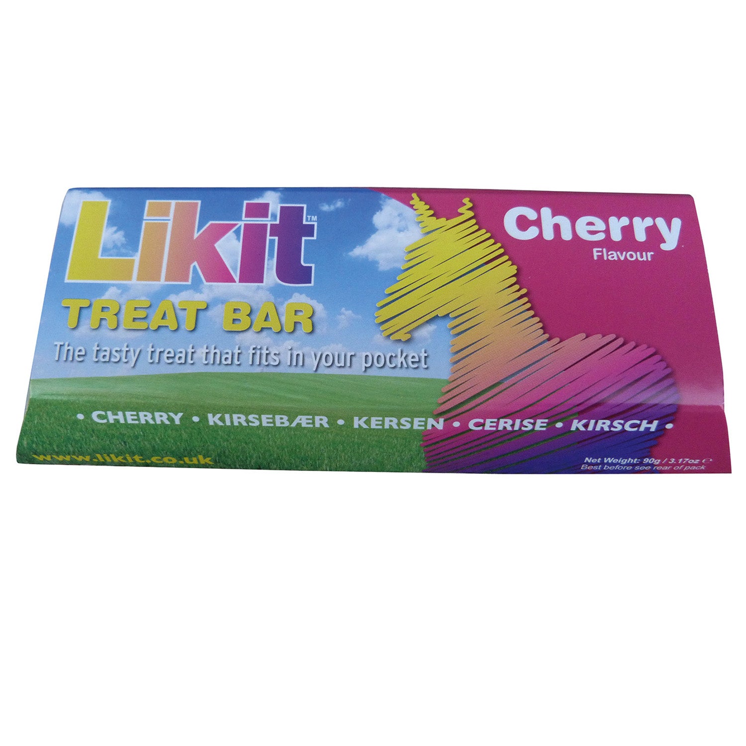 Likit Treat Bar - 90 Gm X 24 Pack - Cherry