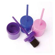 Lincoln Hoof Oil Brush With Container - Blue