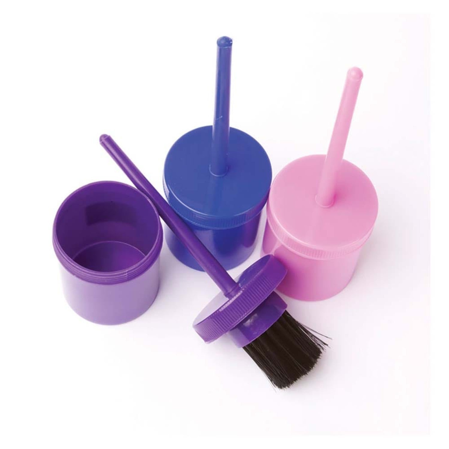 Lincoln Hoof Oil Brush With Container - Pink