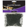 Lincoln Plaiting Bands - One Size - Black