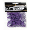Lincoln Plaiting Bands - One Size - Purple