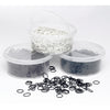 Lincoln Plaiting Bands In Half Open Container - One Size - Brown
