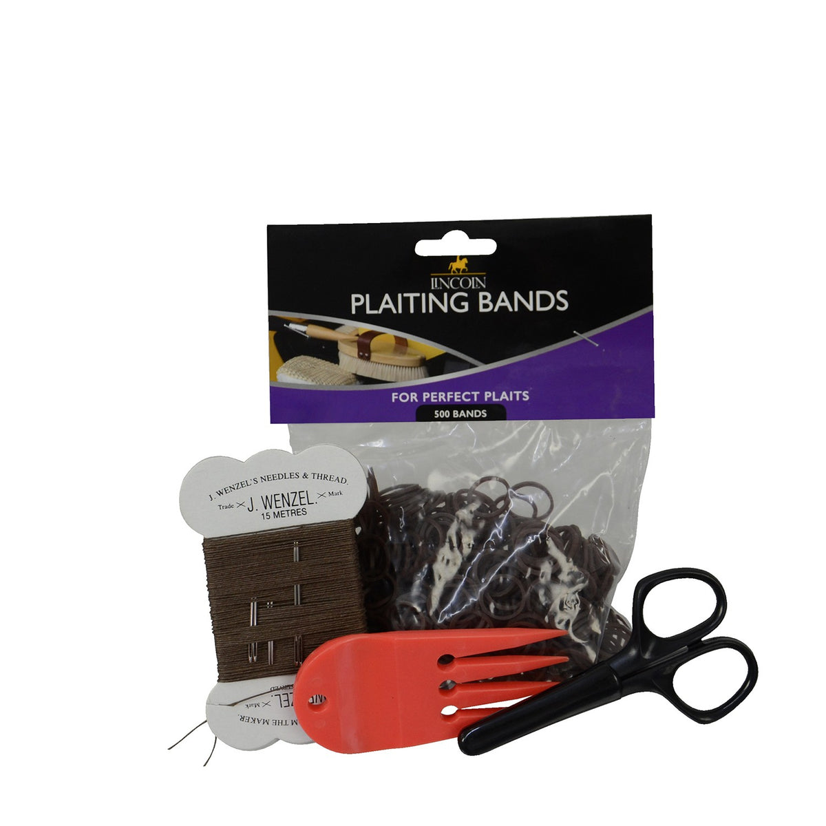 Lincoln Plaiting Kit Brown
