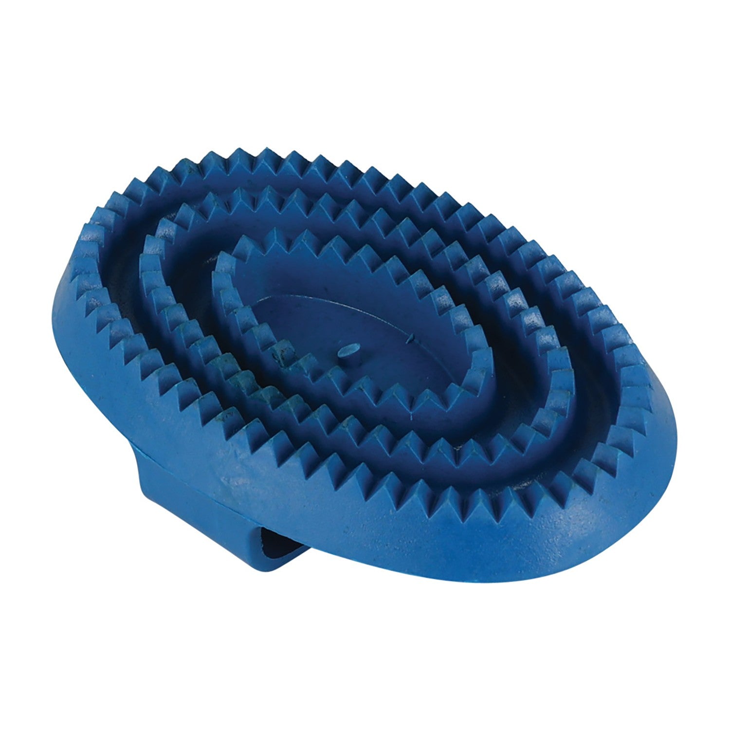 Lincoln Rubber Curry Comb - One Size - Blue