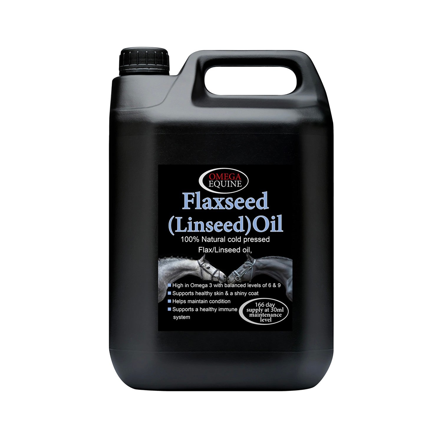 Omega Equine Flaxseed (Linseed Oil) - 5 Lt