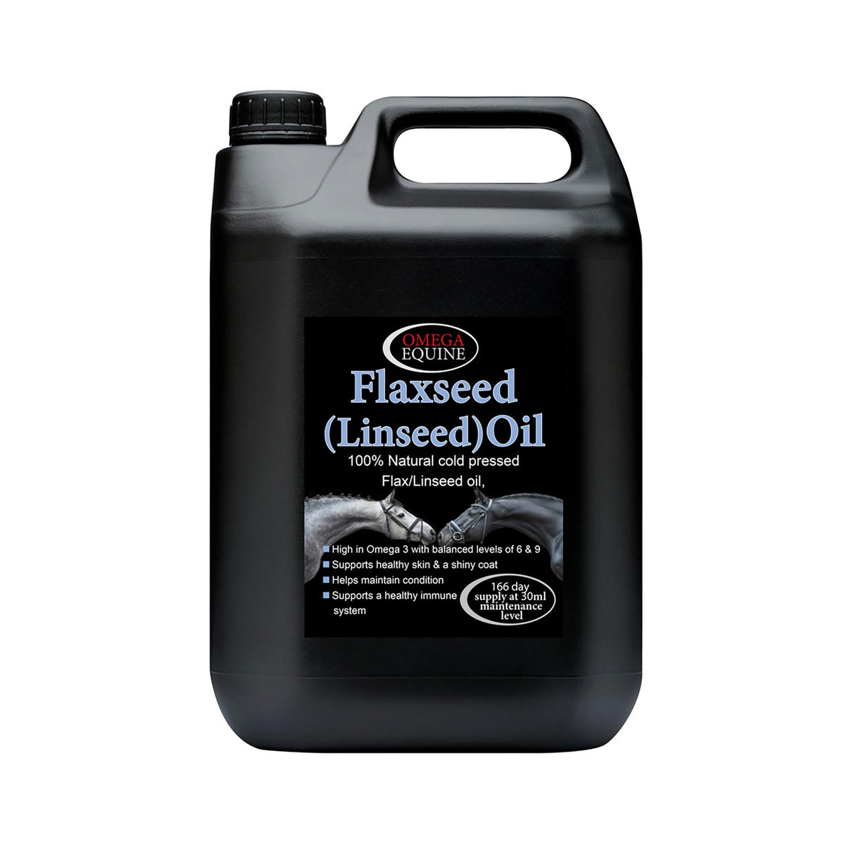 Omega Equine Flaxseed (Linseed Oil) - 5 Lt