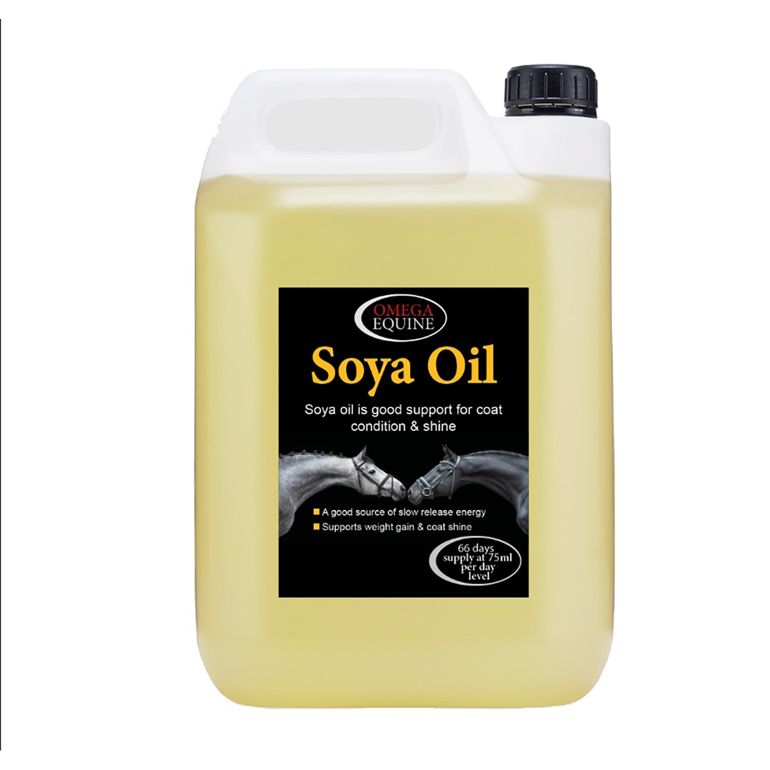 Omega Equine Soya Oil - 5 Lt
