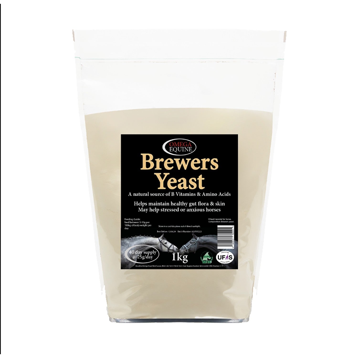 Omega Equine Brewers Yeast - 1 Kg