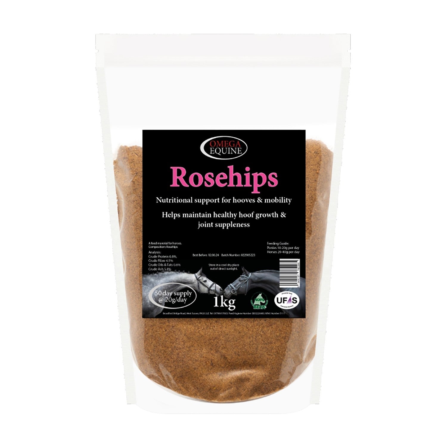 Omega Equine Rosehips - 1 Kg