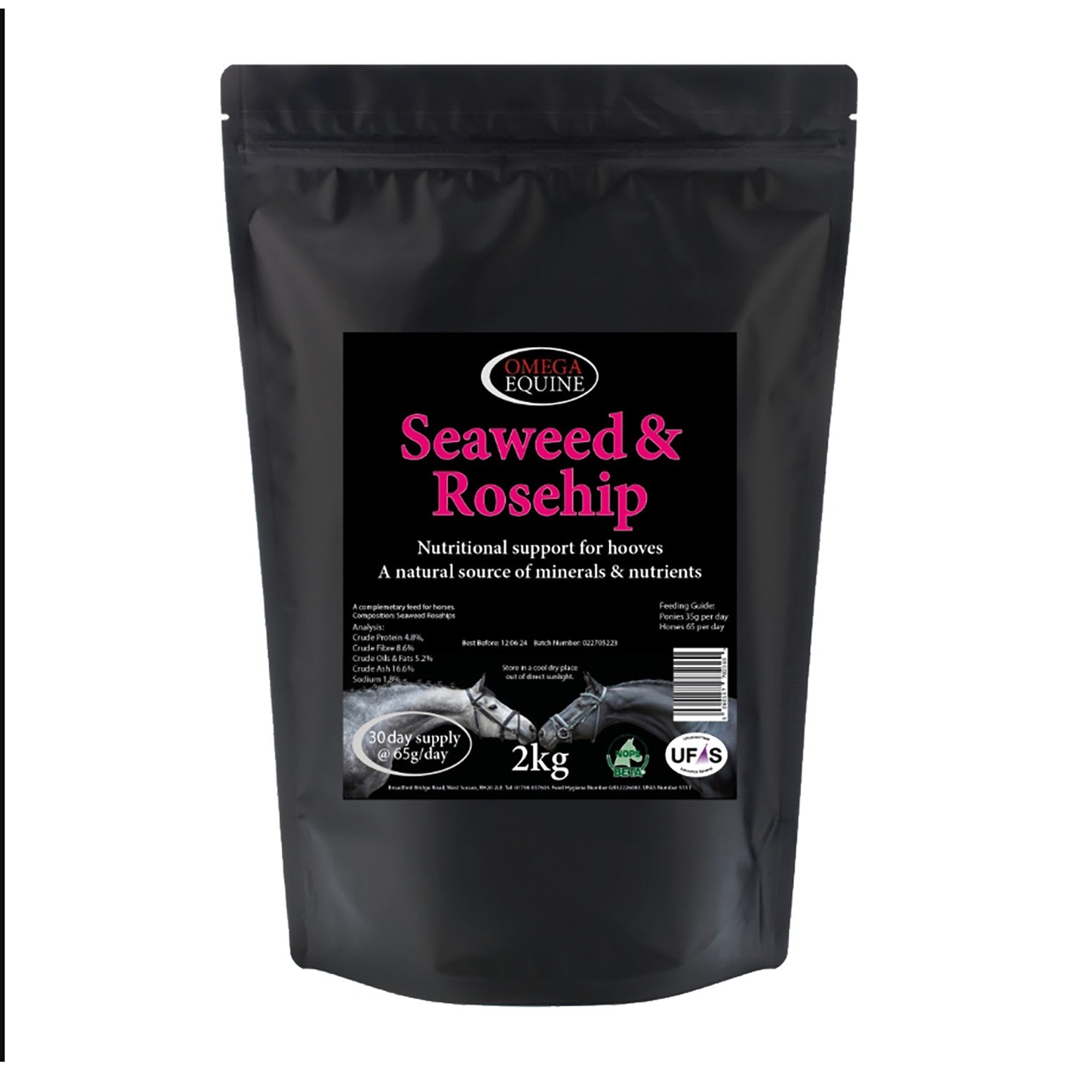Omega Equine Seaweed & Rosehips - 2 Kg
