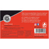 Red label with text and logos for Lincoln  Biotin Tablets supplement for horses