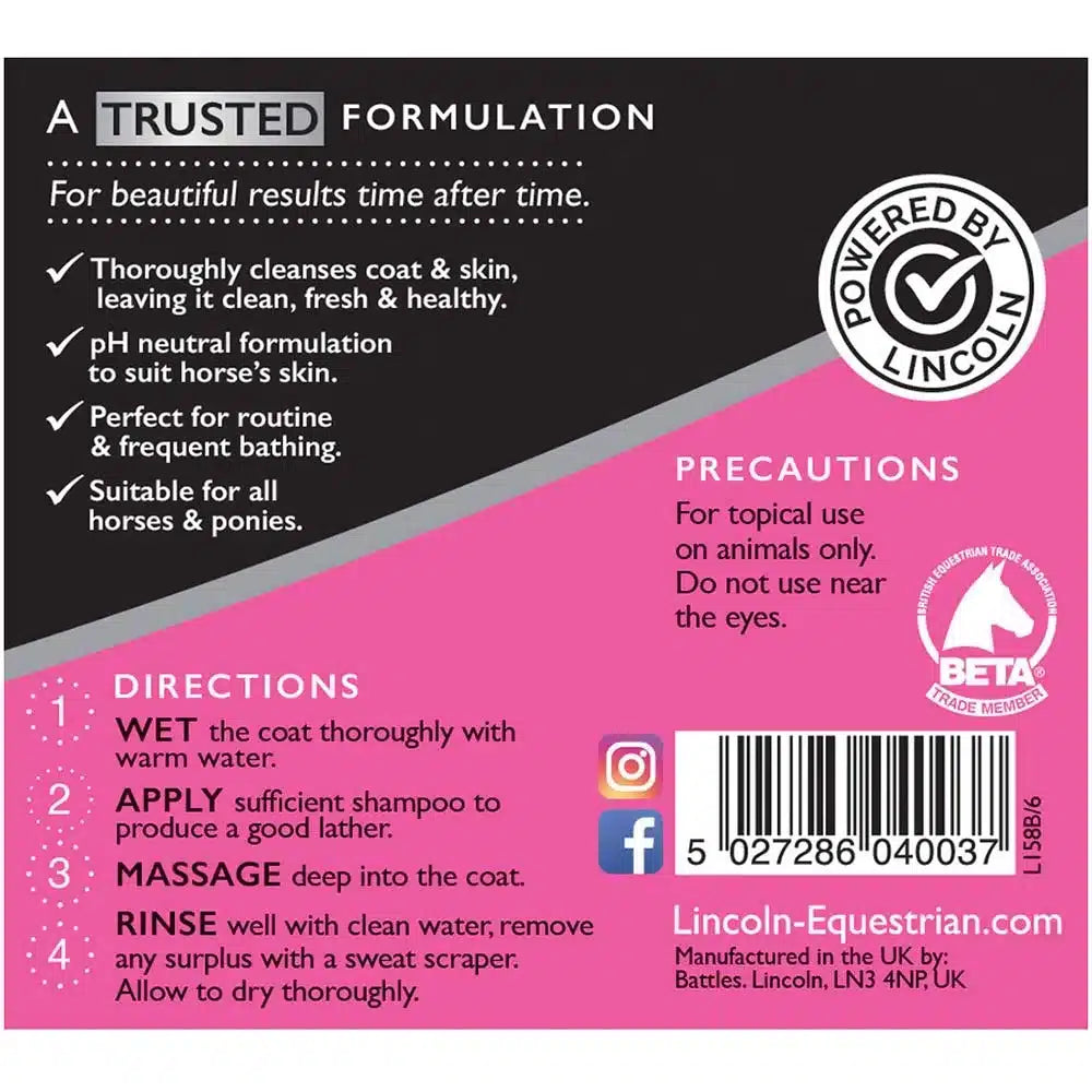 Lincoln Classic Horse Shampoo - 500ml