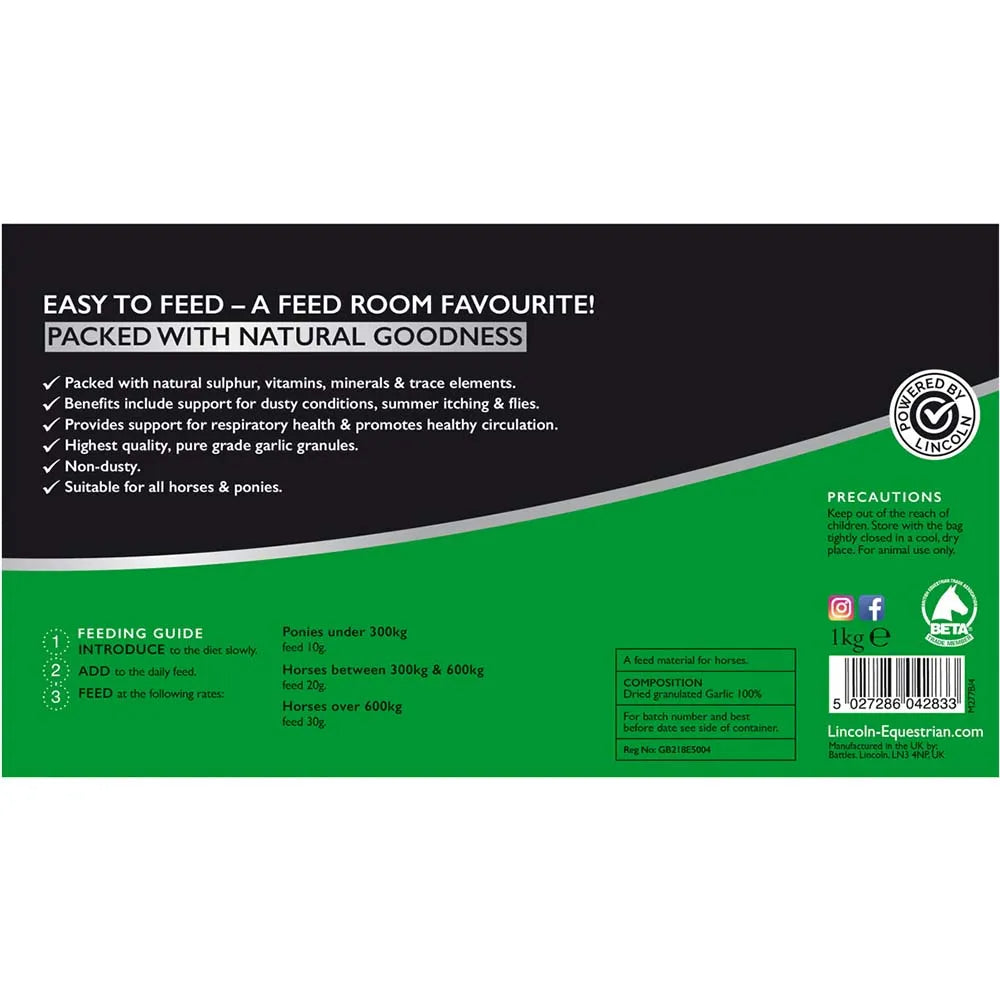 Lincoln Garlic Granules - 1 Kg
