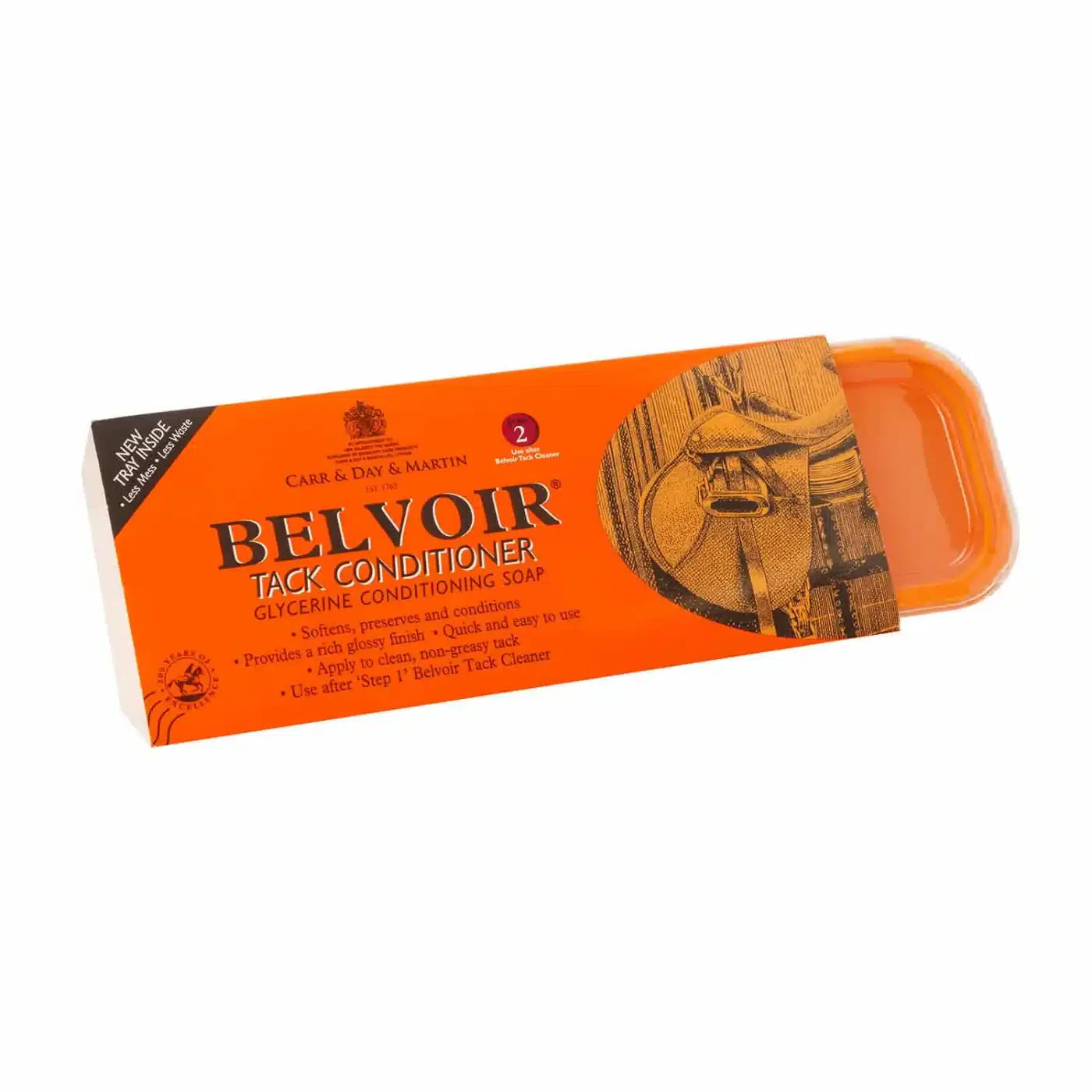 Carr & Day & Martin Belvoir Tack Conditioner Step 2 Bar - 250g