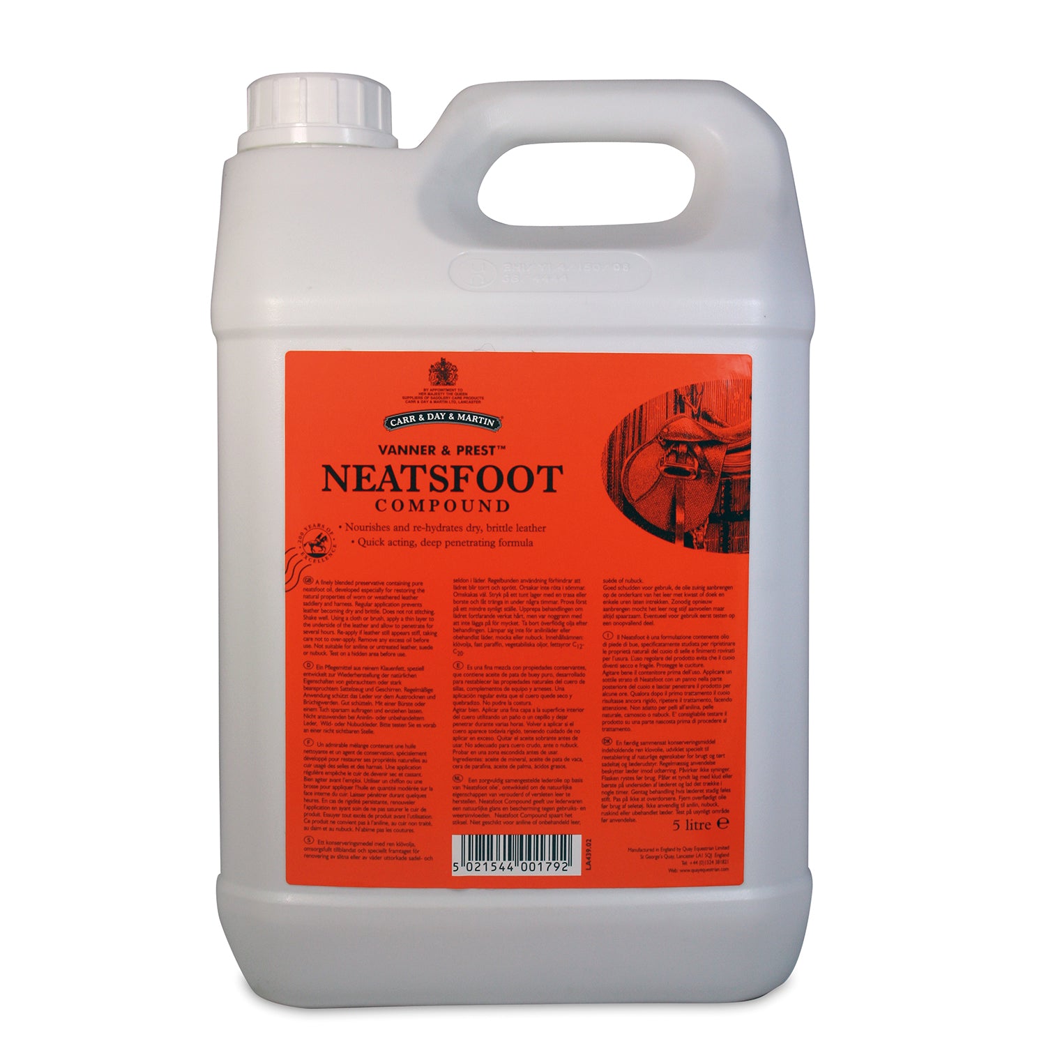 Carr & Day & Martin Neatsfoot Compound - 5 Lt