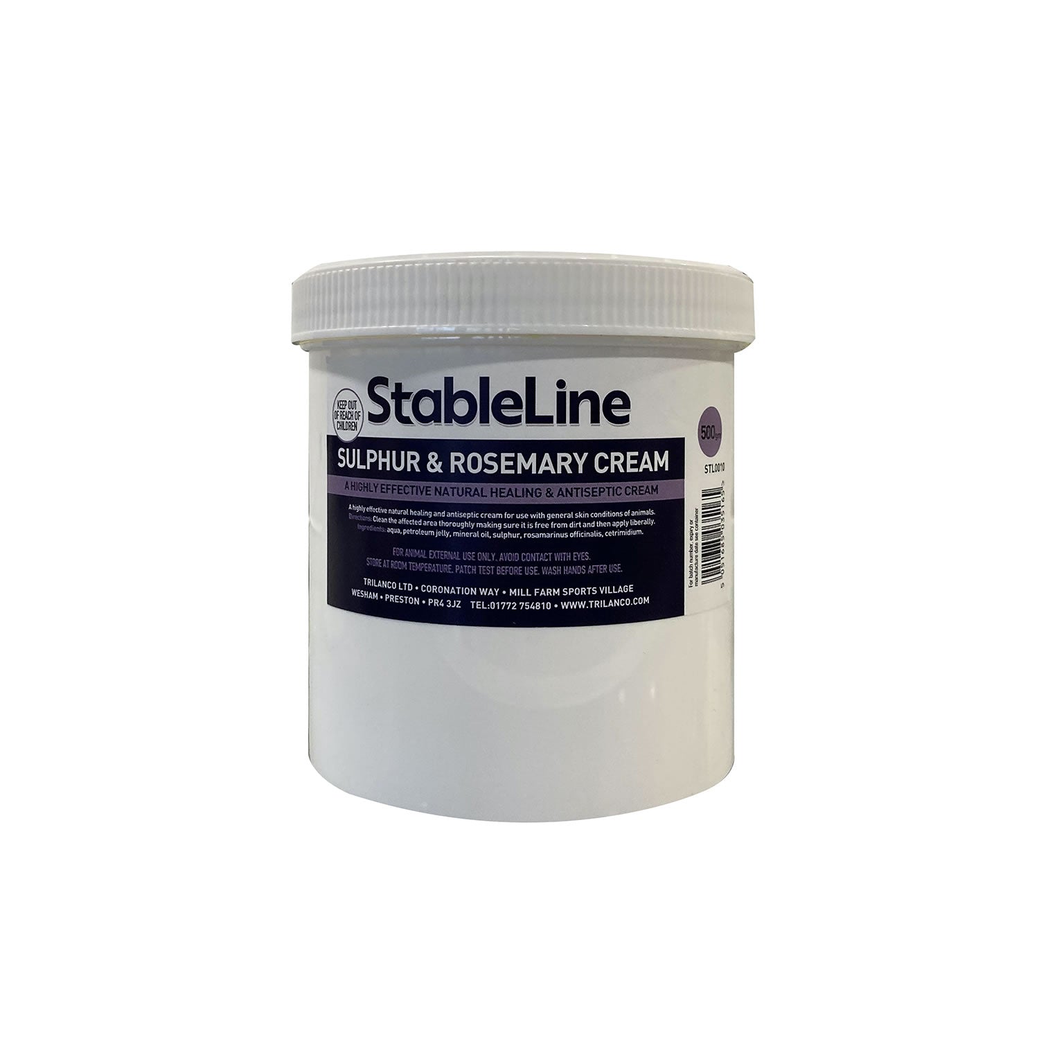 Stableline Sulphur & Rosemary Cream - 500 Gm