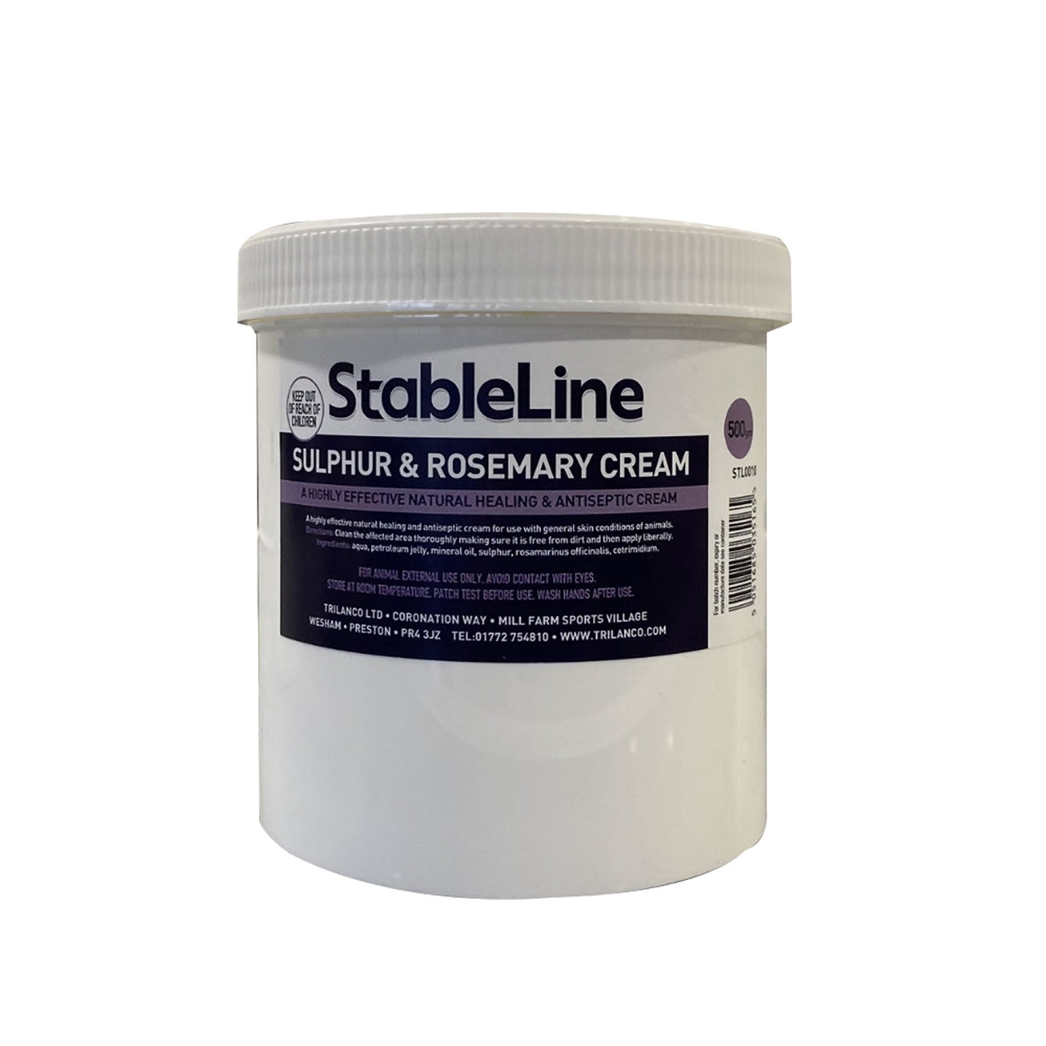 Stableline Sulphur & Rosemary Cream - 1 Kg