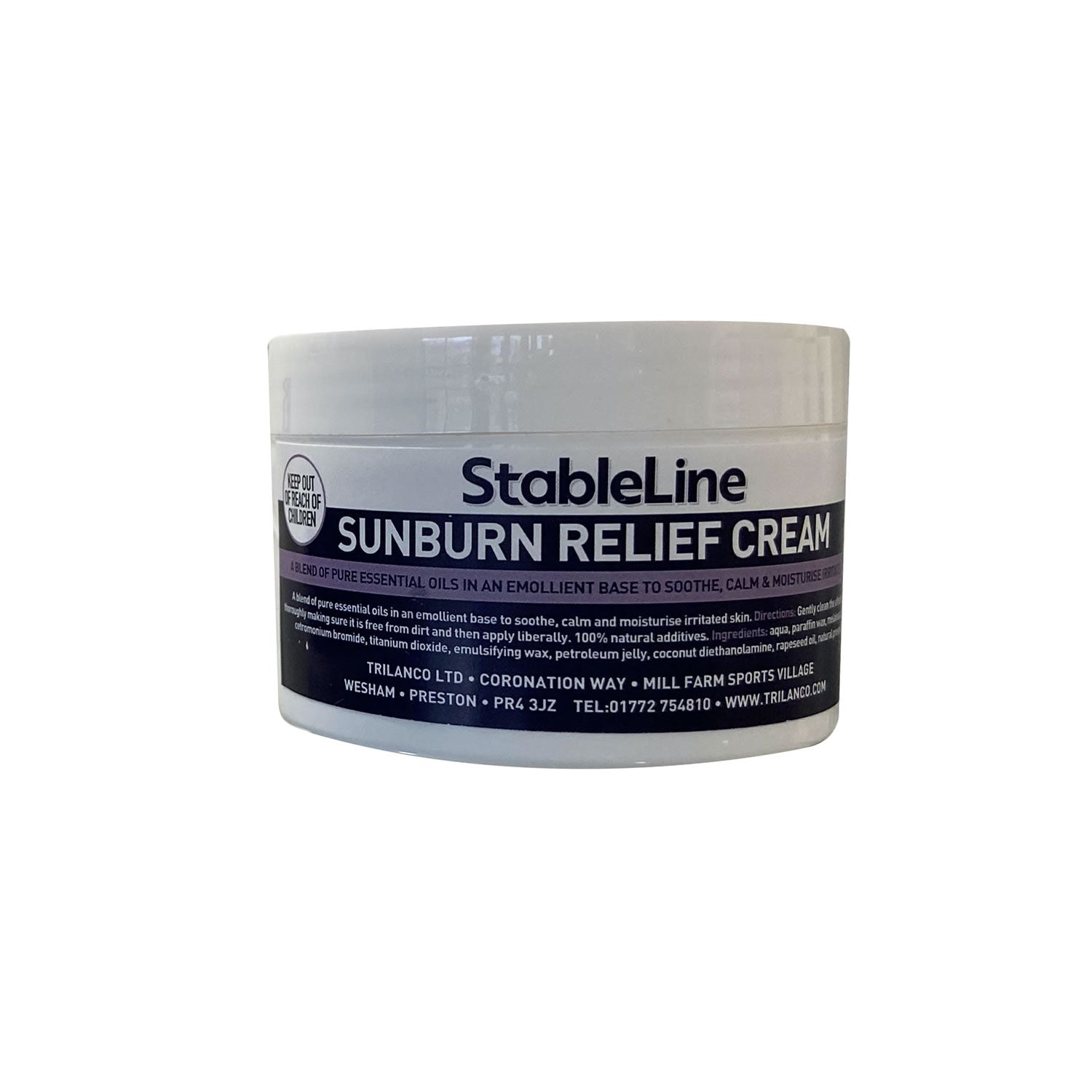 Stableline Sunburn Relief Cream - 100 Gm
