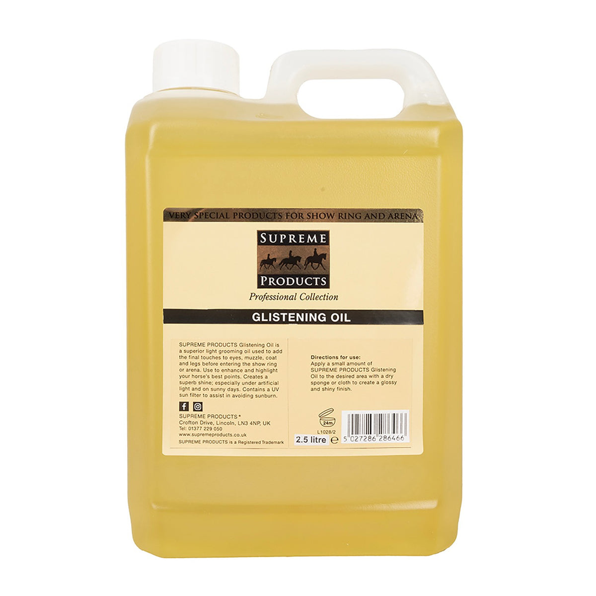 Supreme Products Glistening Oil - 2.5L
