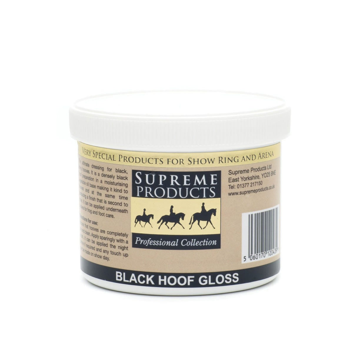 Supreme Products Hoof Gloss - 450 Ml - Black
